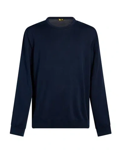 Blauer . Man Sweater Midnight Blue Size 3xl Cotton