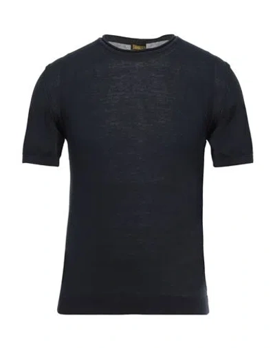 Blauer Man Sweater Navy Size Xxl Cotton