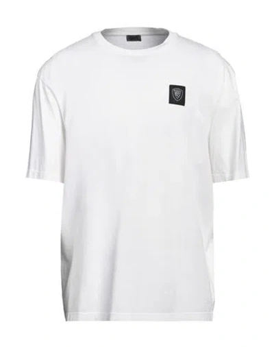 Blauer Man T-shirt White Size 3xl Cotton
