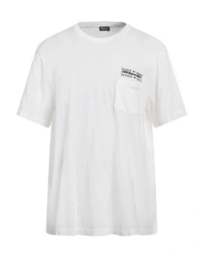 Blauer Man T-shirt White Size Xxl Cotton