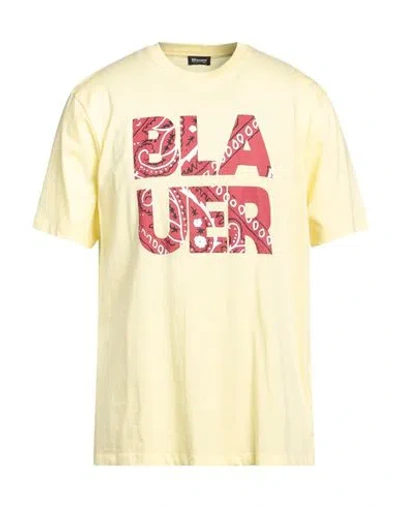 Blauer Man T-shirt Yellow Size S Cotton