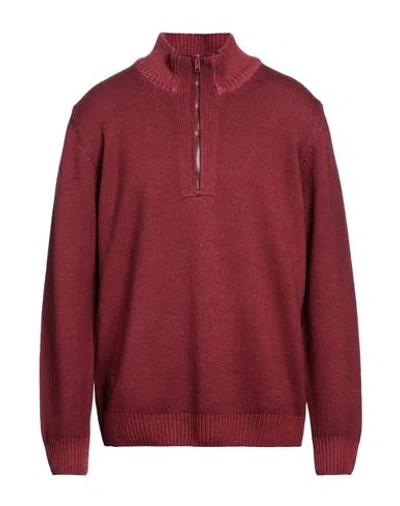 Blauer . Man Turtleneck Burgundy Size Xxl Wool