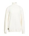 Blauer . Man Turtleneck Ivory Size 3xl Acrylic, Polyamide, Polyester, Wool