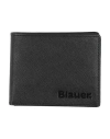 Blauer . Man Wallet Black Size - Leather In Black