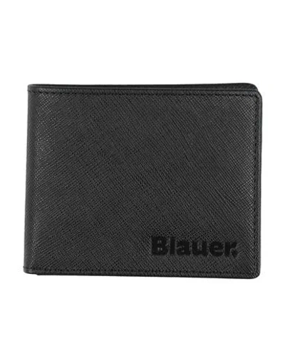 Blauer . Man Wallet Black Size - Leather