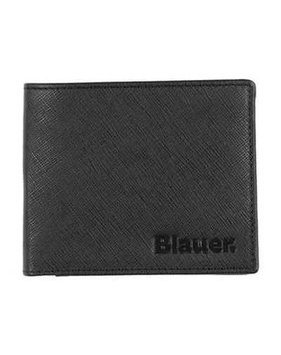 Blauer . Man Wallet Black Size - Leather
