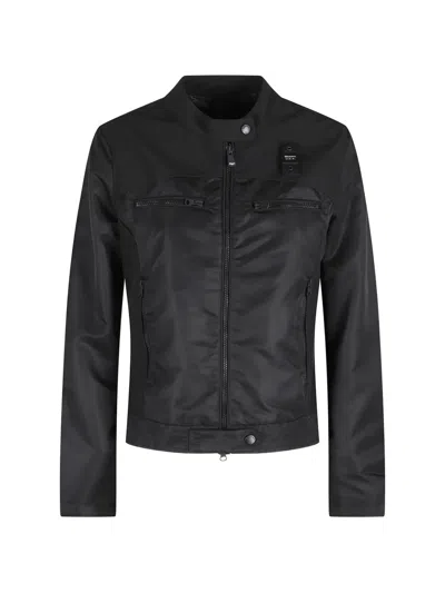 Blauer Melba Zip Jacket In Black