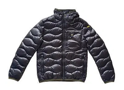 Pre-owned Blauer Men's Down Jacket 24wbluc03005 A06355 Black