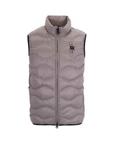 Blauer Men's Lightweight Jacket - Comfort Fit In Brown