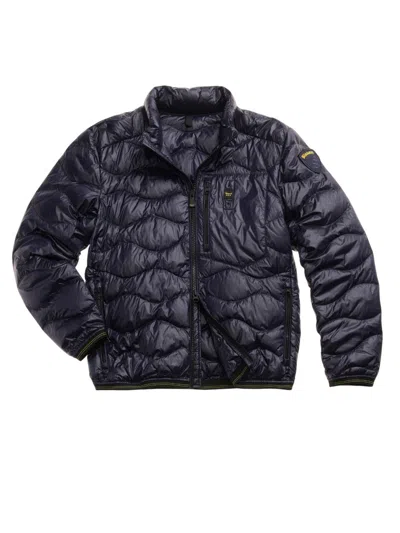 BLAUER MEN'S DOWN JACKET WITH HOOD ACTON
