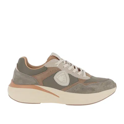 Blauer Men Shoes Miltary/brown In Multi