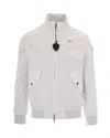 Blauer Lightweight Bomber Jacket In Badger Grey In Grey 996