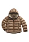 Blauer Micro Rip Ansel Junior Baby Jacket  In Brown