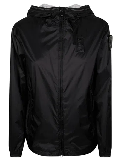Blauer Mini Lightweight Spring Jacket For Women In Black