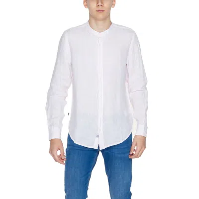 BLAUER MULTICOLOR LINEN SHIRT