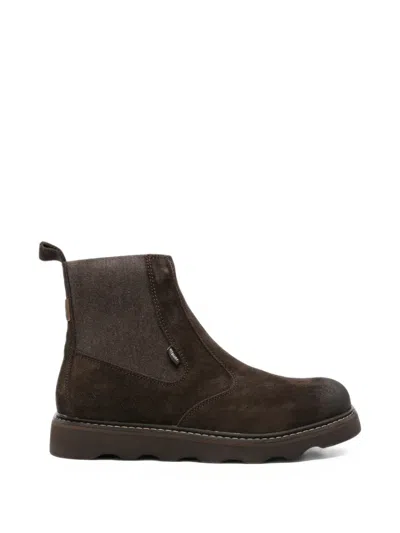 Blauer Nolan Suede Boots In Brown