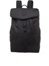 Blauer Nylon Backpack In Black