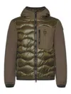 Blauer Padded Down Jacket With Logo In Multi