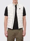 Blauer White Polyamide Sleveless Jacket In White