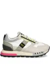 Blauer Panelled Sneakers In Neutrals