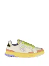 Blauer White Leather Women Sneaker In Multi