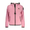 Blauer Pink Elastane Shell Jacket In Pink