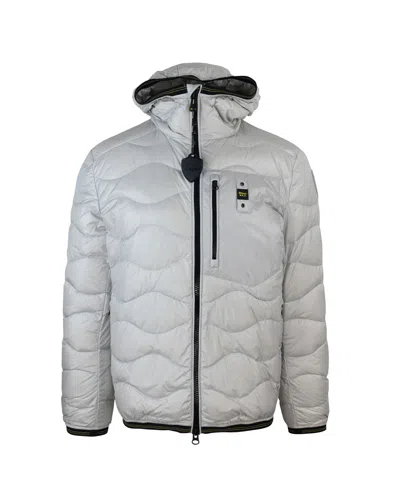 Blauer Piumino Con Cappuccio Wave Grigio In 933