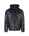 Blauer Piumino Con Cappuccio Wave Nero In Black