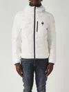 Blauer Piumino Wave Con Cappuccio Regular-fit Jacket In White