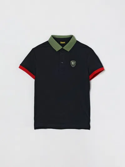 Blauer Kids' Tシャツ  ボーイ カラー ブルー In Blue