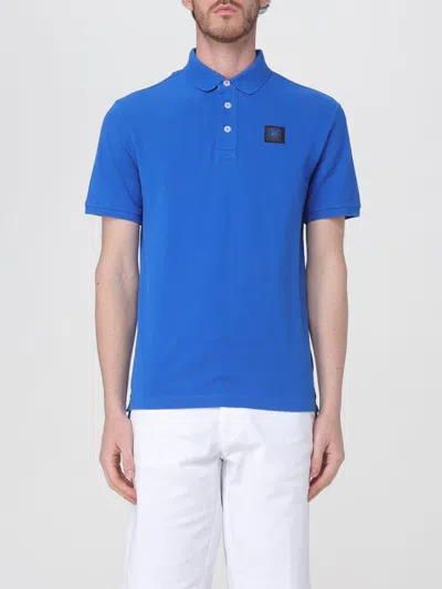 Blauer Polo Shirt  Men Color Blue
