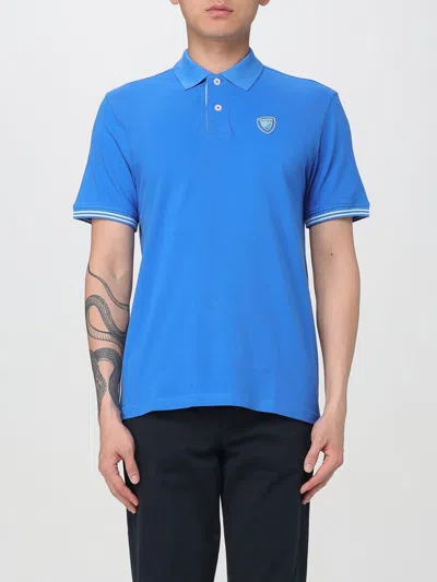 Blauer Polo Shirt  Men Color Royal Blue