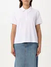 Blauer Polo Shirt  Woman Color White In White