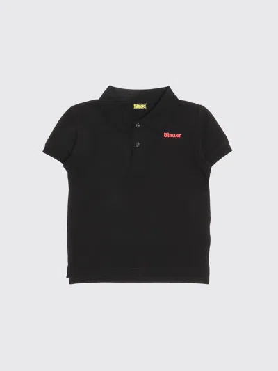 Blauer Polo Shirt Kids Color Black