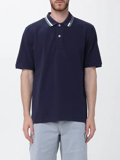 Blauer Polo Shirt Men In Blue