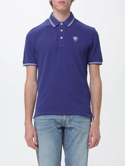 Blauer Polo Shirt Men In Brown