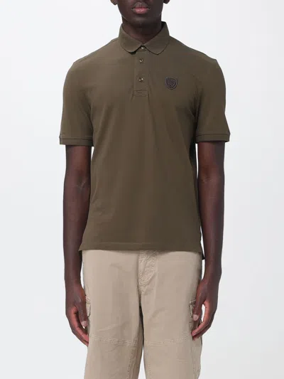 Blauer Polo Shirt Men In Green