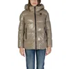 Blauer Polyamide Jackets & Women's Coat In Beige