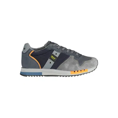 Blauer Polyester Men's Sneaker