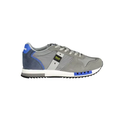 Blauer Polyester Men's Sneaker In Gray