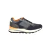 Blauer Polyester Men's Sneaker In Blue