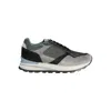 Blauer Gray Polyethylene Men Sneaker In Black