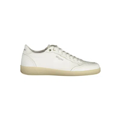 Blauer Polyester Men's Sneaker In White