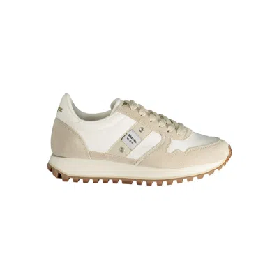 Blauer Polyester Women's Sneaker In Beige