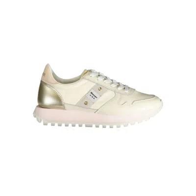 Blauer Polyester Women's Sneaker In Beige