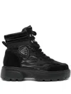 Blauer Quilted Boots In Black