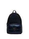 Blauer Quilted Crystal-embellished Backpack In Blue