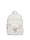Blauer Quilted Crystal-embellished Backpack In Neutral