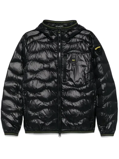 Blauer Quilted Down Jacket In Black