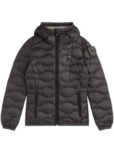 Blauer Quilted Down Jacket In Black